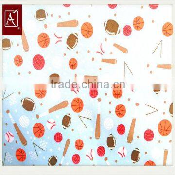 100% Polyester Peach Skin Twill Printed