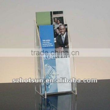 China made acrylic poster holder document display stand