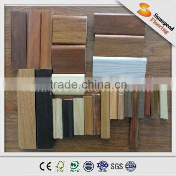 wood skirting used for laminate flooring