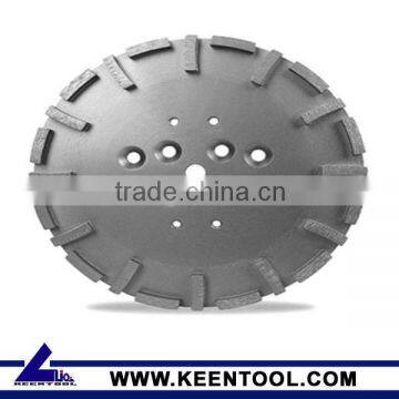 Arrow type cup wheel for polishing