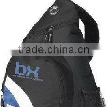 triangle polyester backpack