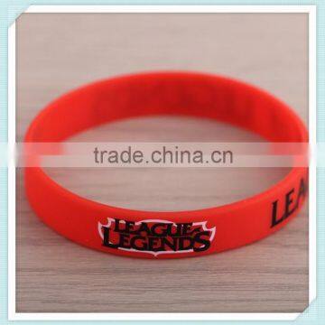 Promotional Logo Printed Colorful Silicone Wristband