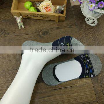 Factory Custom High quality boat new product socks, grey color China classial style