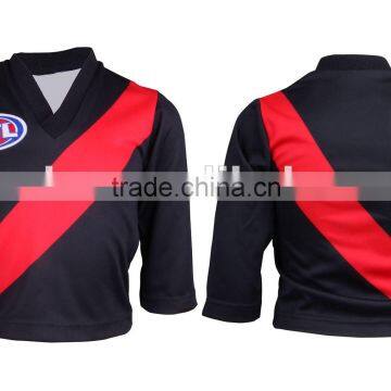 Long sleeved/short sleeved sublimation Australian football jumper