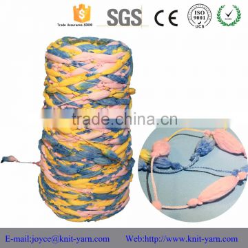 China wholesale polyester colorful lantern yarn 2NM for knitting