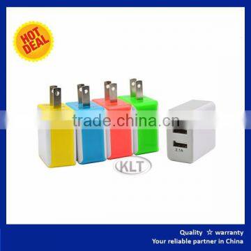 USB phone charger with 2-port usb for cell phone tablets pc