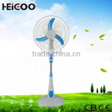 3 Blades 16inch/45 CM Electric Home Cooling Fan Plastic Stand Fan