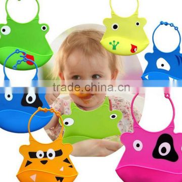 Customized Silicone Baby Bid&FDA Silicone Rubber Baby Bibbing