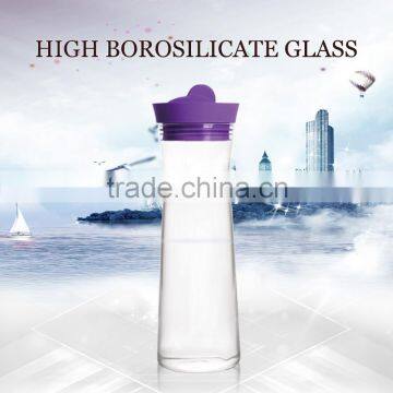 2016 china 1000ml high borosilicate glass drinking carafe