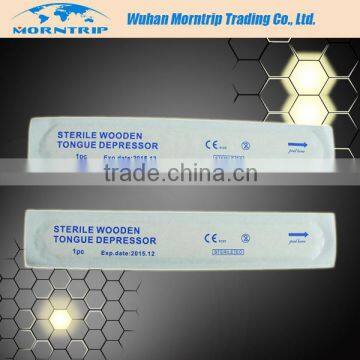 Medical Single Packed Disposable Wooden Tongue Depressor