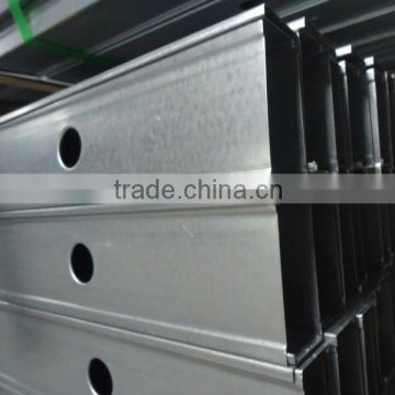 Good sell galvanized metal stud c channel/metal profiles/steel furring channel with factory price .