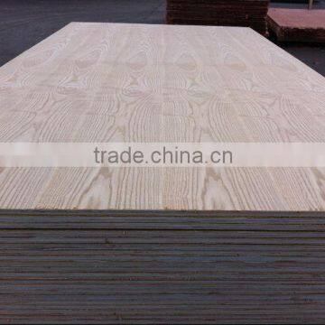 Natural ash veneer mdf /plywood board from Linyi