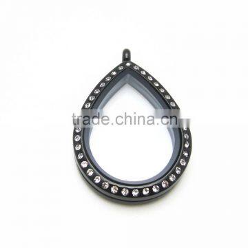 Water Drop Lockets New Design 316L Stainless Steel