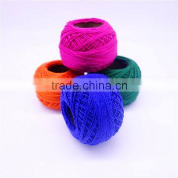 100% cotton yarn , hand knitting yarn 50g/ball , wholesale , yarn for knitting by hand