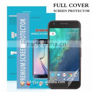 HUYSHE Nano antishock clear film for Google Pixel xl TPU full cover screen protector