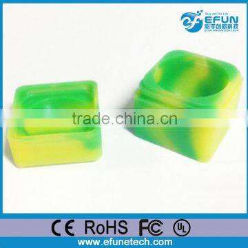 custom small silicone jars dab wax vaporizer oil container,silicone wax container