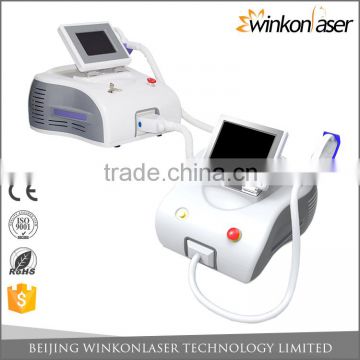 New arrival hot selling CE FDA approved mini ipl safety glass handpiece hair removal machine