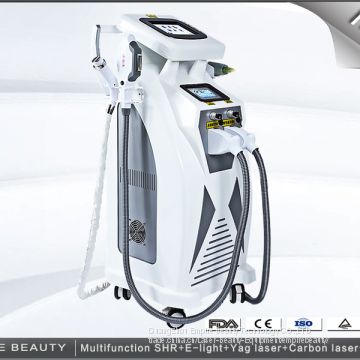 IPL RF E-light SHR OPT Hair Removal ND YAG Laser tattoo Removal