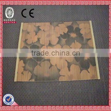 round bamboo table mat