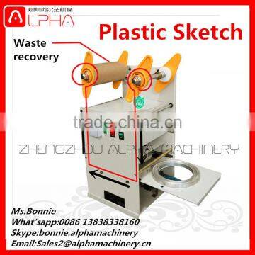 Hot Sales Semi-automatic Plastic Cup Sealing Machine for Plastic Cup / Bowl / Paper Cup photo-5