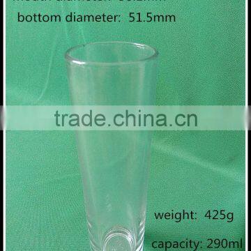 300 ml glass milk cups with thick bottom