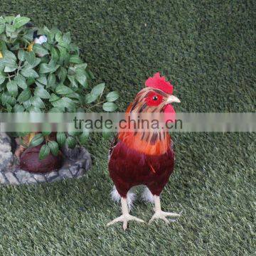 Christmas outdoor decoration forest lifelike plastic animated chiken