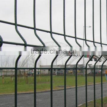 Powder Coated Cuvy Fence Panel/ Welded Wire Mesh Panel Fencing Direct Factory
