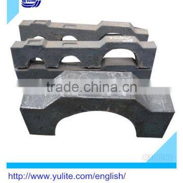 Iron casting bearing support