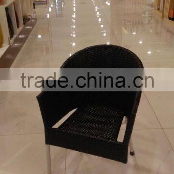 Durable rattan outdoor chair suitable restaurant, hotel or stores