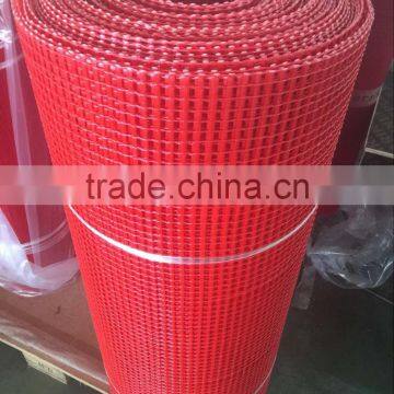 Resin impregnated glass fiber mesh