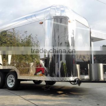 Street kitchen Stainless Steel Mobile Food Truck