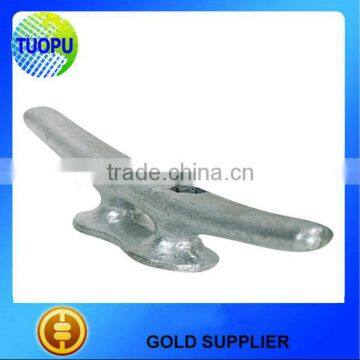 hot sale carbon steel galvanized 4'' iron dock cleat,closed base iron cleat in factory price