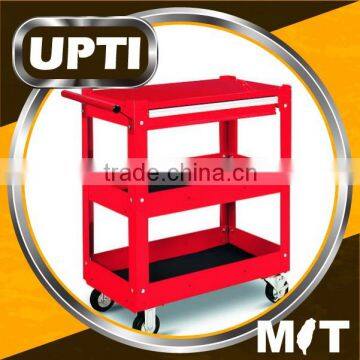 Taiwan Made High Quality 1 Drawer 3 Shelf Open Tool Trolley Cart Storage Tool