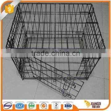 Salable folding dog cage crate travel