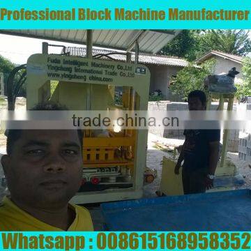 factory qt4-18 cabro paving block making machine kenya