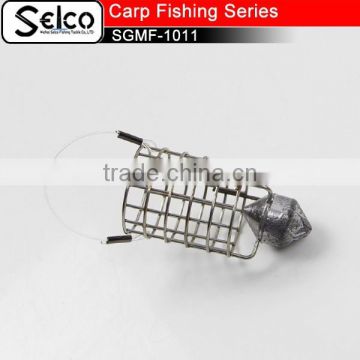 SGMF-1011 (24mm*25mm) carp fishing tackle metal lead fishing feeder