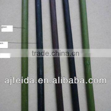 Flat Bamboo cane painted