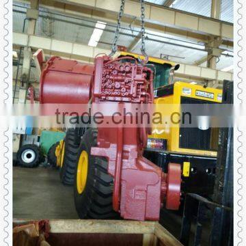 AS966 Construction Machines 966H Heavy Wheel Loader Black and White photo-5