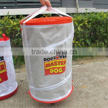 Cheap Cat Dog Food Pop up Bin Safely PVC FDA REACH Material Dog Food Bin Manuacturer photo-4