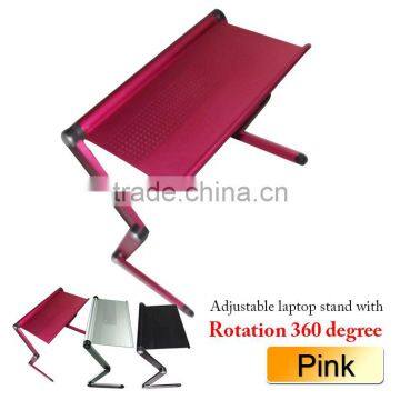 2014 Laptop Table Stand new design modern recbook computer adjustable desk table for bed and sofa, office table design