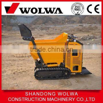 mini crawler dump truck with 0.2m3 capacity for sale