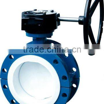 Triple eccentric flange butterfly valve