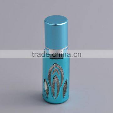New Design 3ml Mini Essential Oil Stainless Steel Roller Ball Glass Roll on Perfume Bottle With Aluminum Cap photo-3