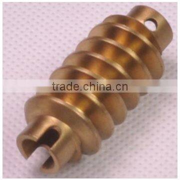 Brass made cnc machining screw machine parts made in VMT factory