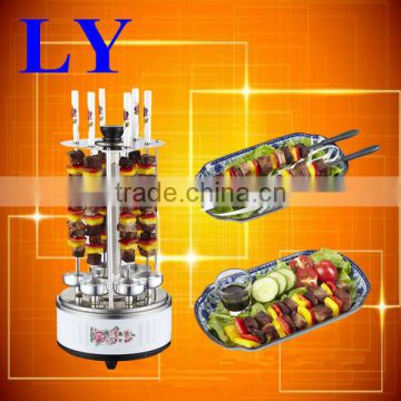 Stainless steel automatic rotary vertical grill