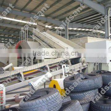 recycle rubber tires machine