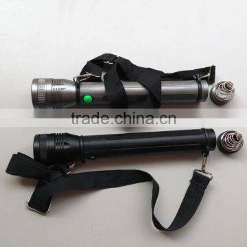 Aluminium LED Flashlight Zoom Flashlight Tactical Flashlight 3XD Batteries Flashlight photo-4