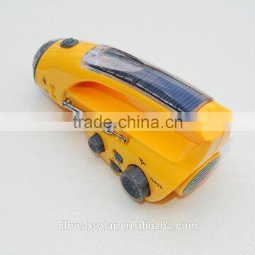 Solar AM FM Radio With Hand Crank Power Digital Mobile Portable Radio photo-5