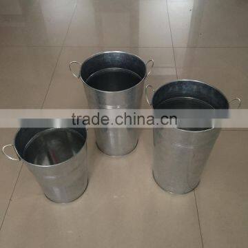 Galvanized Floral Bucket photo-2
