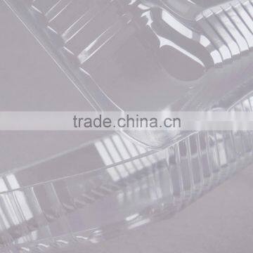 Duralock Clear Hinged Plastic Small Oblong Container, Clamshell Clear Take Out Food Box For Hotdog photo-6